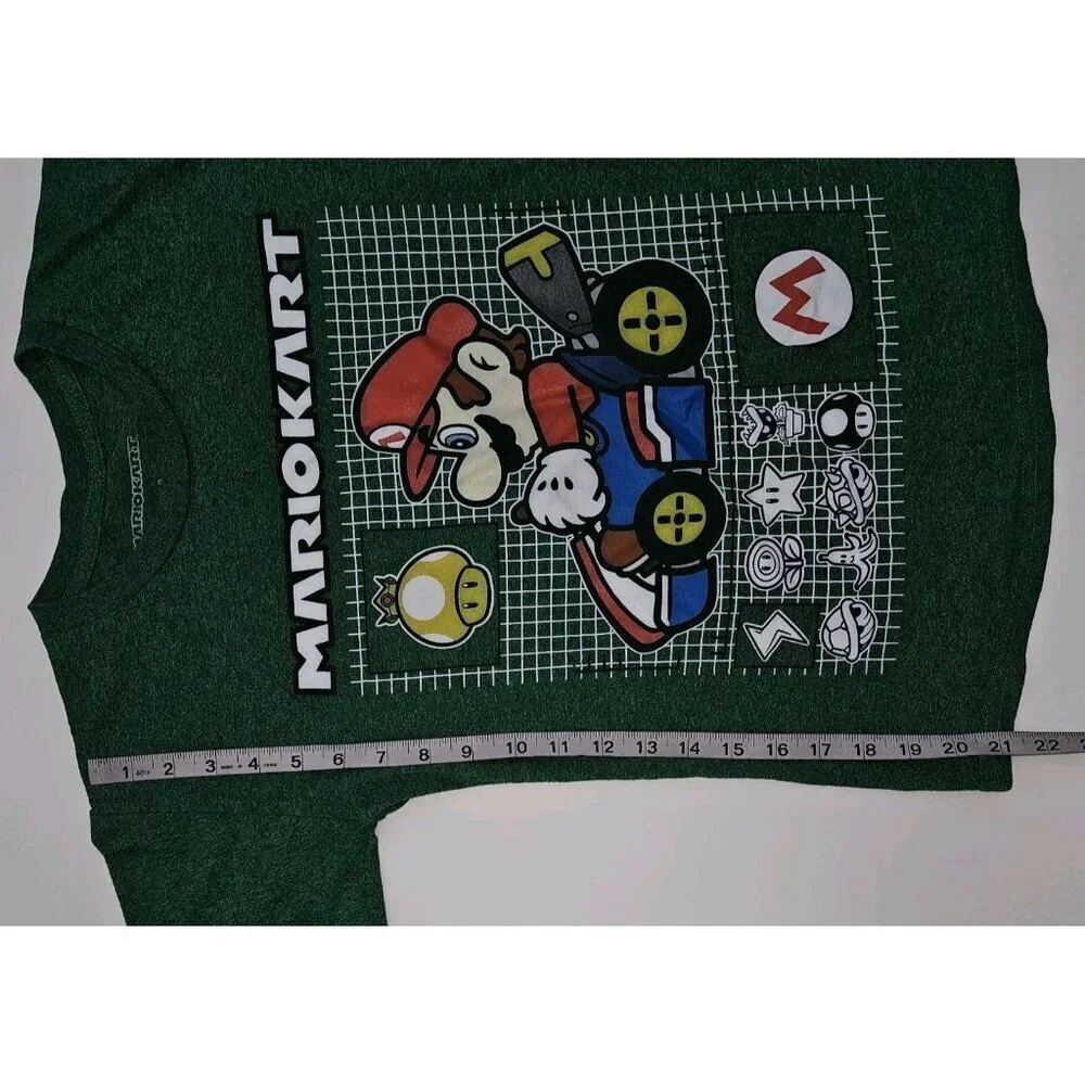 Mariokart green tee